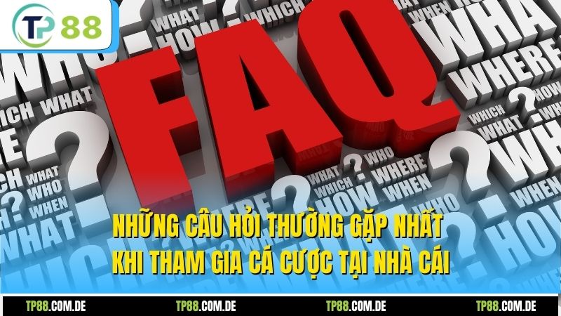 Những câu hỏi thường gặp nhất khi tham gia cá cược tại nhà cái